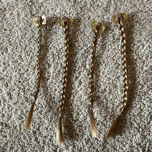 American girl doll braid hair extensions